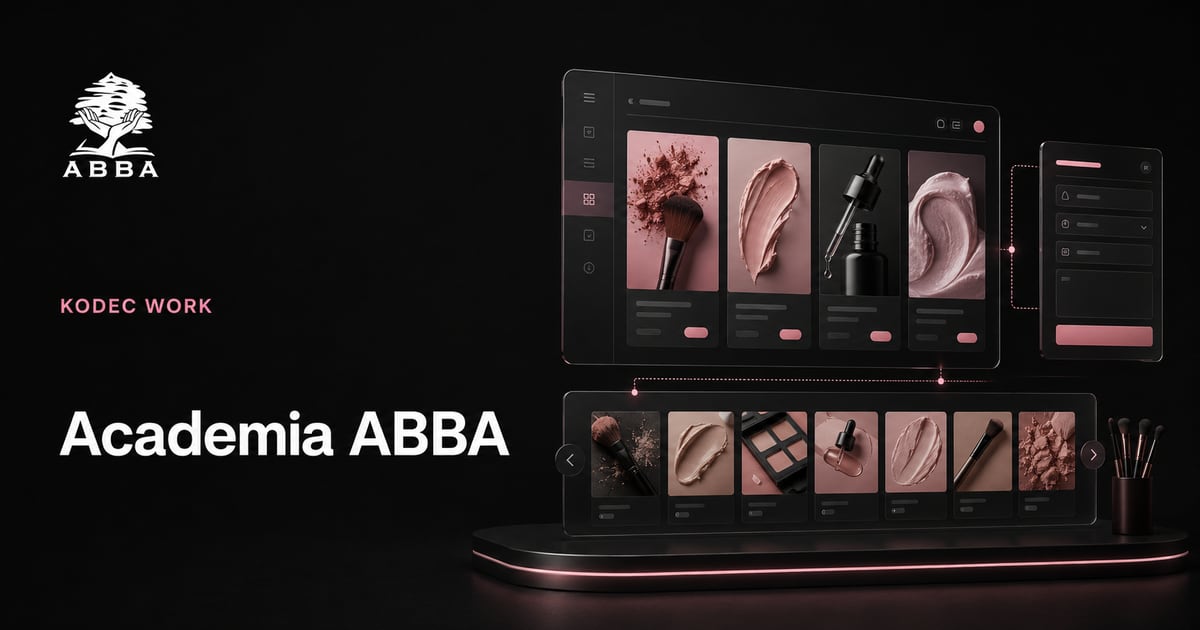 Projet de site et d’espace de gestion pour Academia ABBA