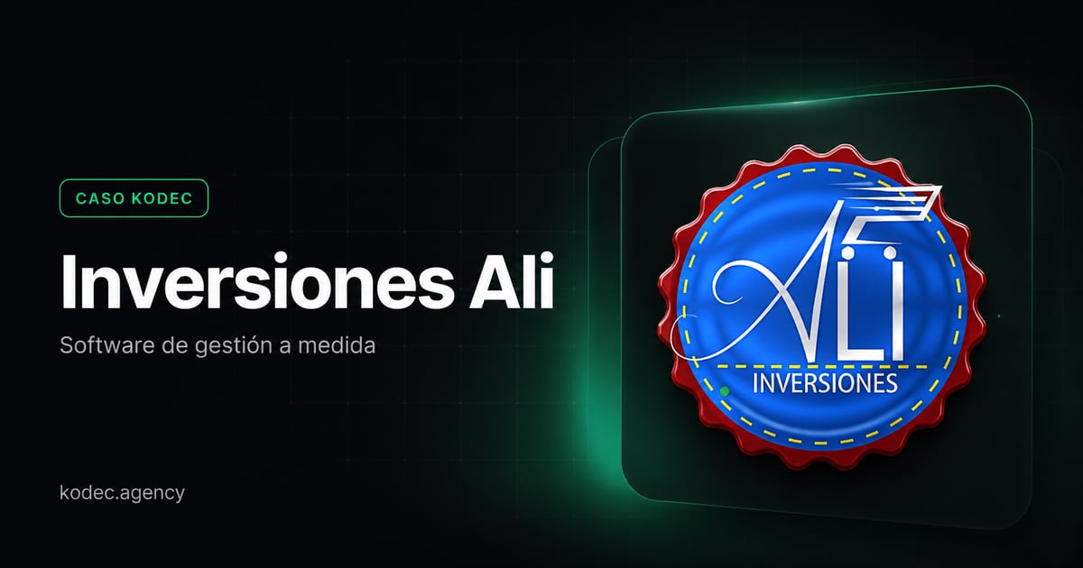 Portada del caso Inversiones Ali