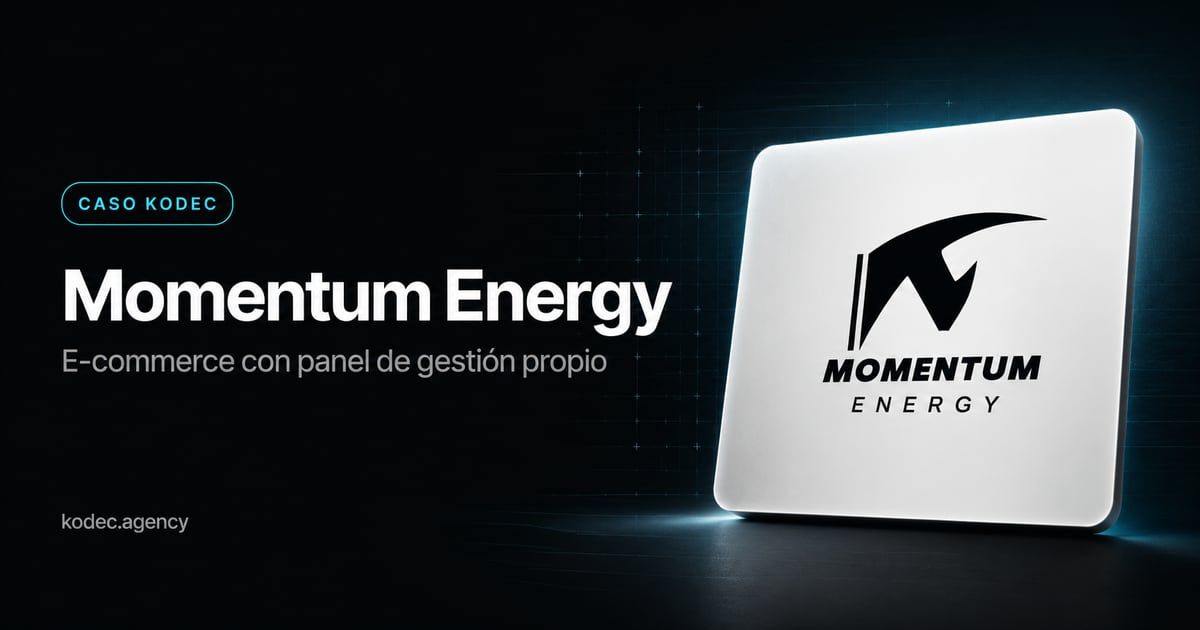 Portada del caso Momentum Energy